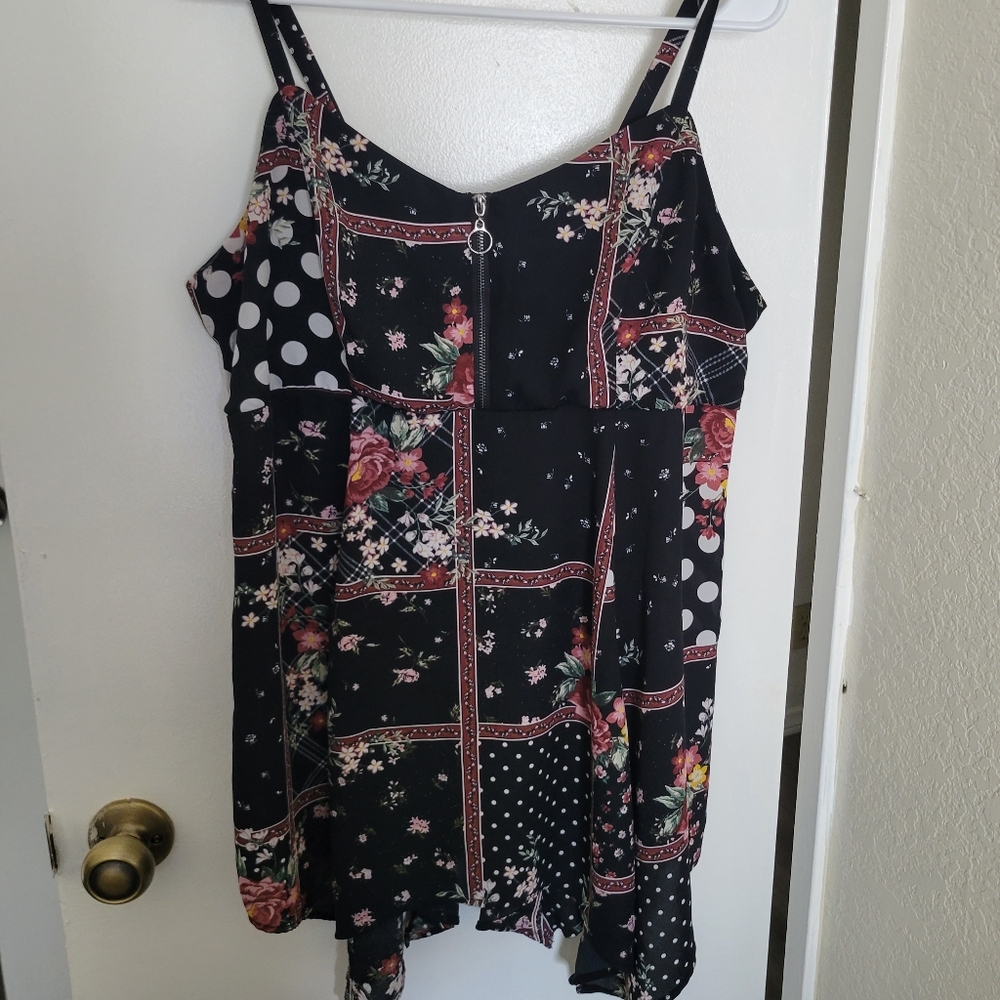 Torrid Floral Chiffon Tank